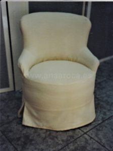 Funda a medida para butaca descalzadora